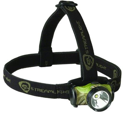 Picture of Streamlight 61405 Enduro Ultra Compact LED Headlamp, High/Low Modes, 50 Lumens, Black Headband plus Hatclip, 2-AAA Batteries Included