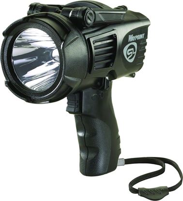 Picture of Streamlight 44902 Waypoint SpotLight Pistol Grip 8-1/2Hr on 4 "C" Blk DC Input cord