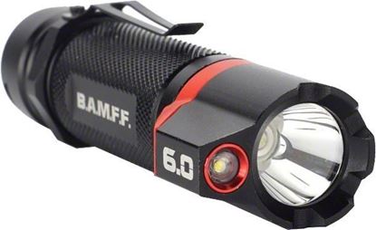 Picture of STKR 00340 BAMFF 6.0 Tactical Flashlight, 18650 Li-Ion battery, USB recharging kit, AAA cartridge, 600 Lumens