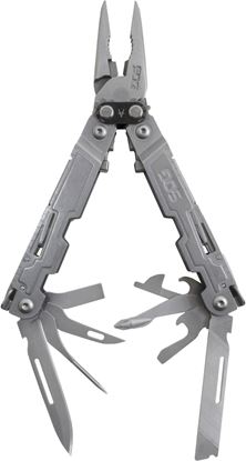 Picture of SOG PA1001-CP PowerAccess Multi-Tool, Compound Leverage, 18 Tools, Stone Wash Finish, Clam