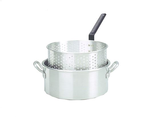 Picture of King Kooker KK2 10Qt Aluminum Fry Pan & Basket