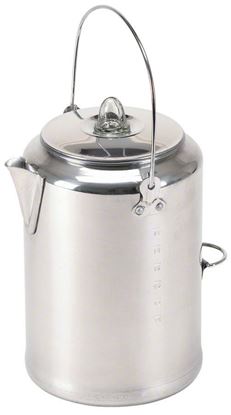 Picture of Stansport 279 Aluminum Percolator Coffee Pot - 20 Cup