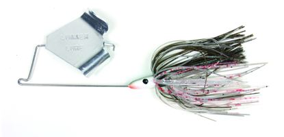 Picture of Lunker Lure 4238-3032 Original Buzz Bait, 3/8 oz, Smokey Shad/Silver Blade