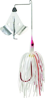 Picture of Strike King BBEB38-304 Bleeding Elite Topwater Buzzbait, 3/8 oz, Bleeding White,1pk