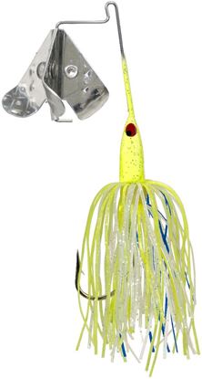 Picture of Strike King 516BM-71 Tri-Wing Buzz King Buzzbait, 5/16 oz, Chartreuse & Blue,1pk