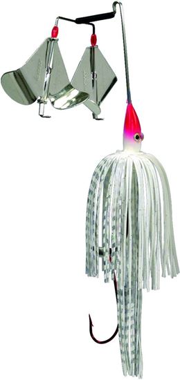 Picture of Strike King PPLBD12-204 Premier Plus The Double Take Buzzbait, 1/2 oz, Super White,1pk