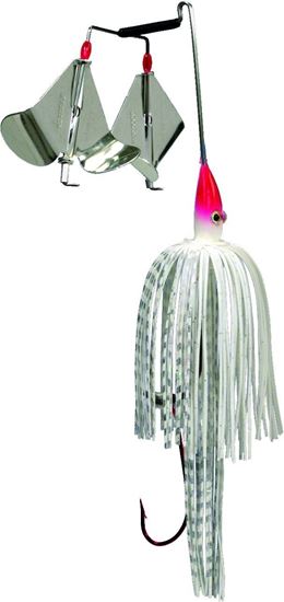 Picture of Strike King PPLBD38-204 Premier Plus The Double Take Buzzbait, 3/8 oz, Super White,1pk