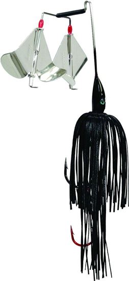 Picture of Strike King PPLBD38-210 Premier Plus The Double Take Buzzbait, 3/8 oz, Black,1pk