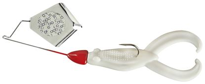 Picture of VMC HSG132-WPB Hot Skirt Glow Jig 1/32oz Blue White 2Pk