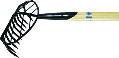 Picture of Down East R-10TB Clam Rake 5' w/Basket 10-Round Tooth