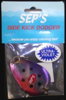 Picture of Sep's 36100 Side Kick Dodger, 1 1/2" x 2", Pink/UV Purple (650812)