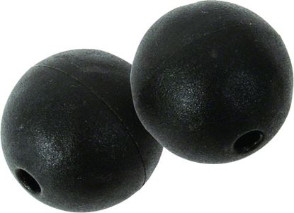 Picture of Black Marine BS-015 Outrigger Ball Stops Plastic Pair
