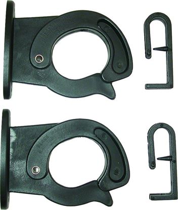 Picture of Black Marine SL502 Sure-Lok Rod Hangers Black 2Pk