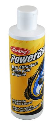 Picture of Berkley BABA8 PowerBait Attractant Bass 8oz Plastic Bottle