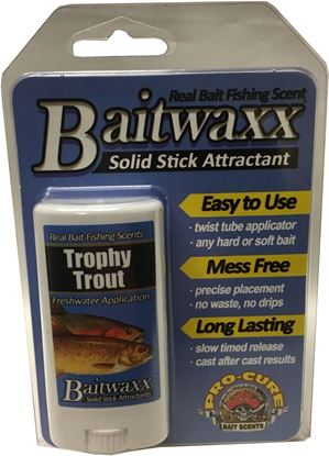 Picture of Pro-Cure BX-MIN Bait Waxx Minnow Blend .55 oz Easy application, long lasting, strong scents