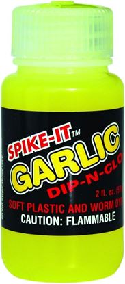 Picture of Spike-It 03001 Dip-N-Glo Garlic Chartreuse (349217)