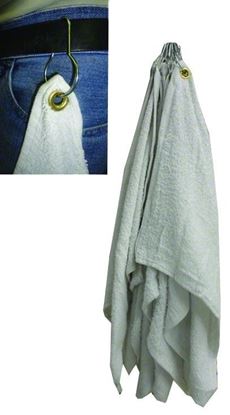 Picture of Anglers Choice TWGR-012 Fishin' Towel w/Grommet And Snap Ring