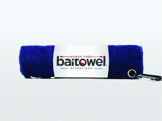 Picture of Baitowel BT-Gray Fishing Towel w/Clip Overcast Gray