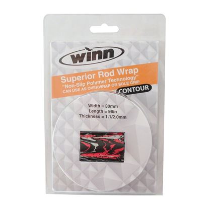 Picture of Winn Grips OWC11-WF CONTOUR Rod Grip Overwrap, 96" L,30mmW, Wildfire, All-Weather-Durable WD Polymer Material