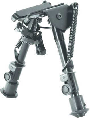 Picture of NcSTAR ABPGC Precision Grade Bipod Compact 5.5-8" Black 3 Adaptors