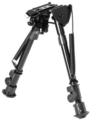 Picture of NcSTAR ABPGF Precision Grade Bipod Fullsize Friction 7-11" Black 3 Adaptors