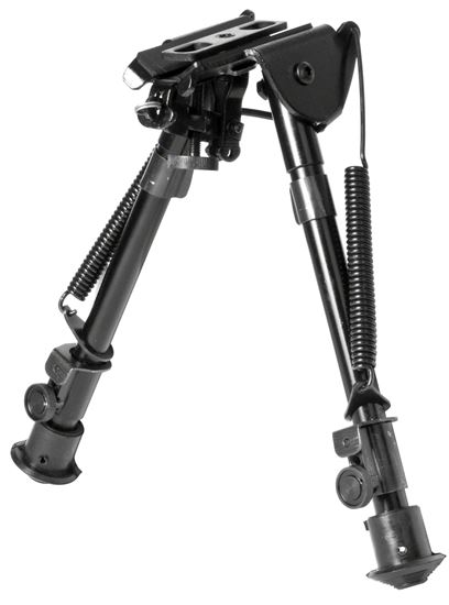 Picture of NcSTAR ABPGF Precision Grade Bipod Fullsize Friction 7-11" Black 3 Adaptors