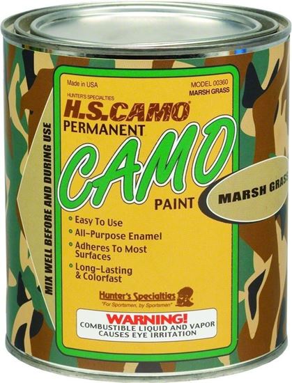 Picture of Hunters Specialties 00360 Camo Paint Quart Marsh Grass