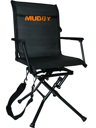 Picture of Muddy MGS400 Swivel-Ease Ground Seat, Flex-tek, 360 Deg Swivel, Folding w/Carry Strap