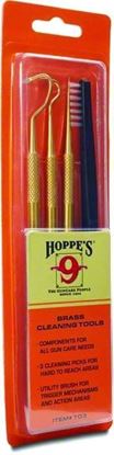 Picture of Hoppes T03 Cleaning Picks Brass Blister
