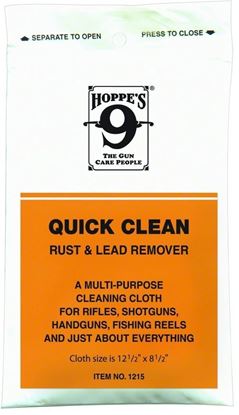 Picture of Hoppes 1215 No. 9 Quick Clean Rust And Lead Remover Cloth, Poly Bag