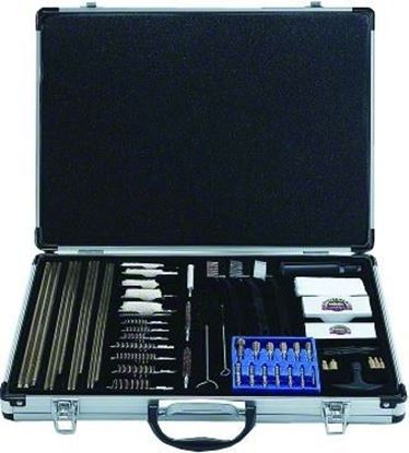 Picture of GunMaster UGC100S Universal Cleaning Kit 61 pc Aluminum Case
