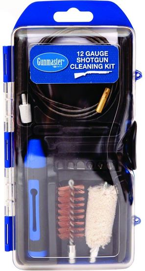 Picture of GunMaster GM12SG 13Pc 12Ga Shotgun Cleaning Kit w/Pull Through Rod & 6Pc Driver Bit Set (112790)