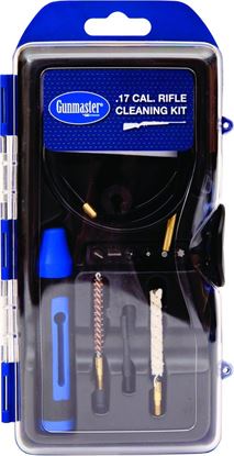 Picture of GunMaster GM17LR 12Pc .17Cal Rifle Cleaning Kit w/Pull Through Rod & 6Pc Driver Bit Set