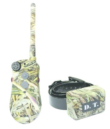 Picture of DT Systems H2O1820P COVERUP Camo Remote Dog Training Collar, with Vibration AssistTransmitter, 16 Levels Stimulation, 1 Mile Range