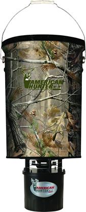 Picture of American Hunter R-50PROAP 50lb Hanging Feeder w/ Kit Realtree AP Camo