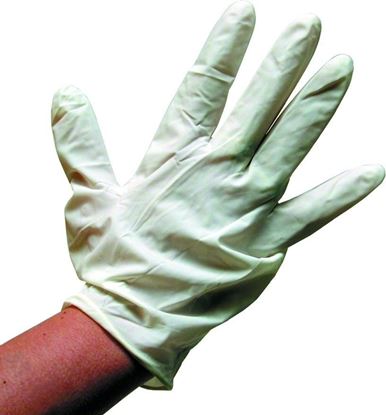 Picture of Pete Rickard 8510 Disposible Latex Gutting Gloves, Wrist Length