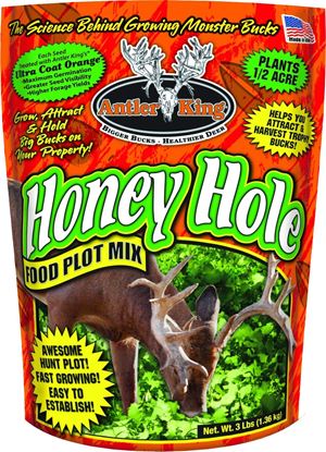 Picture of Antler King AKHH3 Honey Hole Food Plot Mix- 3lb bag covers 1/2 acre (075308)