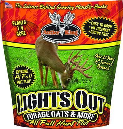 Picture of Antler King AKLO12 Lights Out Forage Oats- 12lb Bag Covers 1/4 Acre