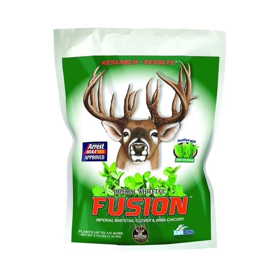 Picture of Whitetail Institute FUS3.15 Fusion Food Plot Mix Clover & Chicory 3.15Lb Plants 1/2 Acre