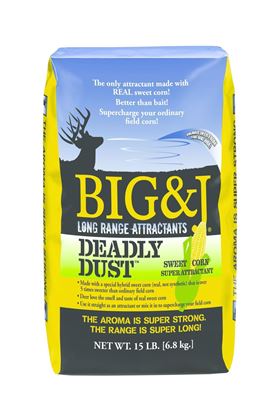 Picture of BIG&J BB2-DD15 Deadly Dust Sweet Corn Attractant, 15Lb Bag