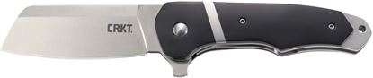 Picture of CRKT 7270 Ripsnort Folding Knife Blade Length 2.831" Plain Steel: 8Cr13MoV Finish: Satin