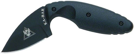 Picture of Ka-Bar 2-1480-6 TDI Straight Edge Law Enforcement Knife 2.31" Blade, Sheath