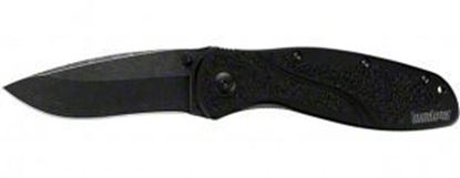 Picture of Kershaw 1670BW Blur Assisted Opening Folding Knife, 3.4" Blade, Blackwash
