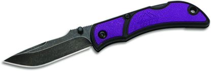 Picture of Outdoor Edge CHP-25 Chasm Folding Knife 2.5" Small, Plain Edge, (Purple) - Box