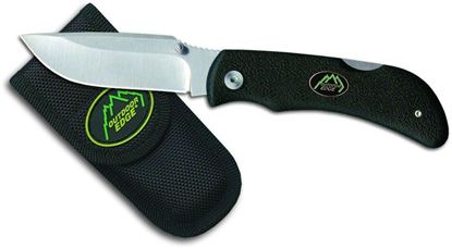 Picture of Outdoor Edge GL-10C Grip Lite Folding Knife, 3.2" Blade, (Kraton Handle)-Clam
