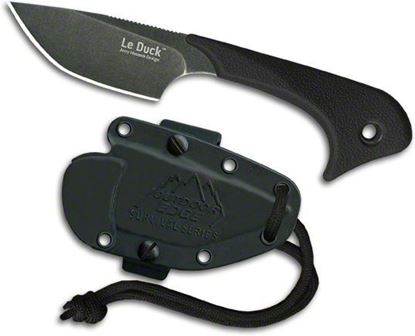 Picture of Outdoor Edge LDK-30C Le Duck Multi-Purpose Utility Knife, 2.5" Blade (Black) Blister