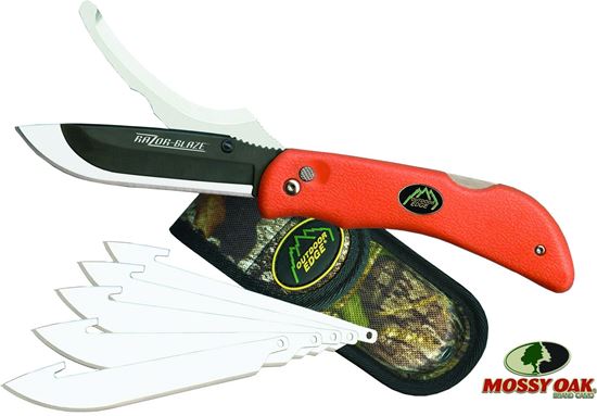 Picture of Outdoor Edge RO-20 Razor-Pro Orange 6 Blades Box