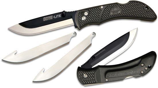 Picture of Outdoor Edge OX-30C 3.0" Onyx-Lite (Black, 3-Blades) Blister