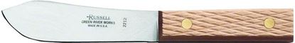 Picture of Russell 2212 Green River Traditional 4 1/2" Sheath Knife, High Carbon Steel Blade, Beech Wood Handle