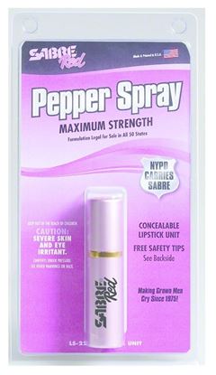 Picture of Sabre LS-22-US Red Defense Spray .75oz Pink Lipstick (116696)